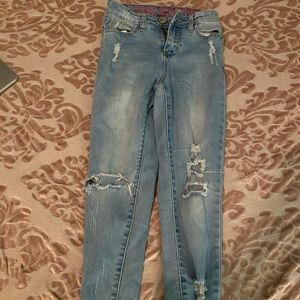 GOGO high rise ankle jeans